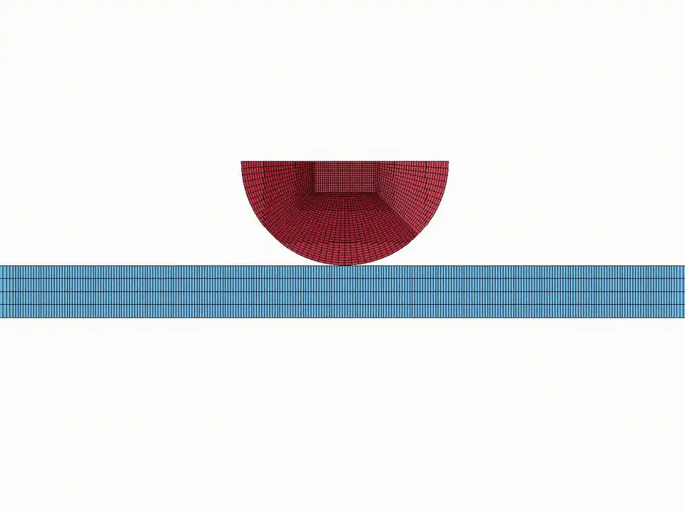 Composite Impact Modeling — Representative project view
