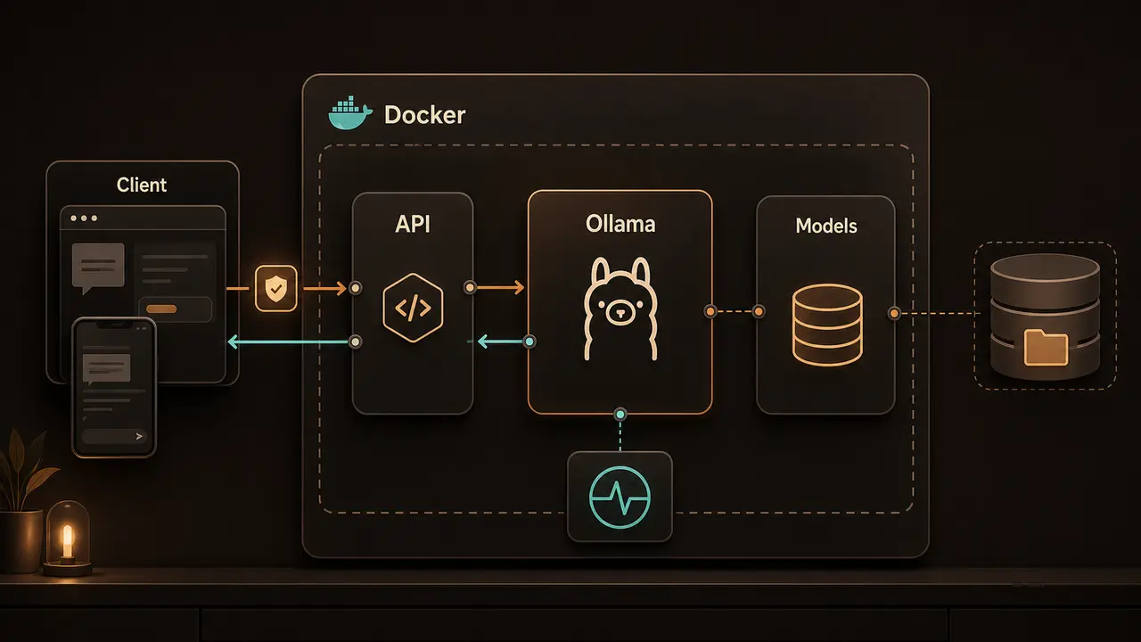 Ollama Docker Deployment — Representative project view